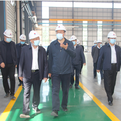 河南省人大常委会副主任、党组副书记马懿到公司参观指导