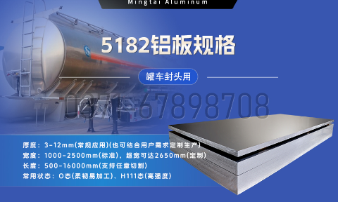 明泰铝业:以5182铝板赋能罐车制造,引领轻量化与安全新标杆